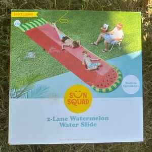 Sun Squad Watermelon Water Slide
